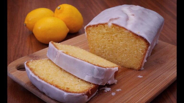 Budín de limón húmedo: una tradición argentina que sorprende al paladar
