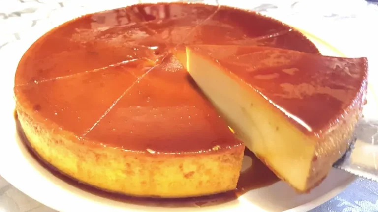 Flan casero sin horno, un clásico irresistible