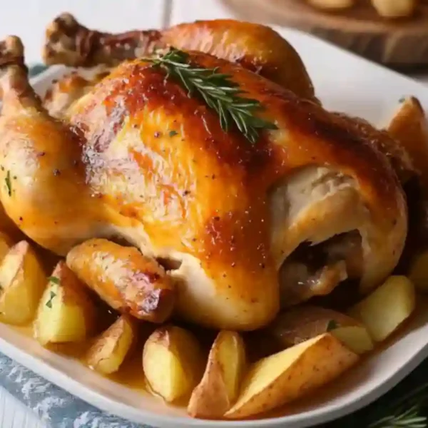 Pollo al horno con papas: la receta de un clásico para disfrutar en casa