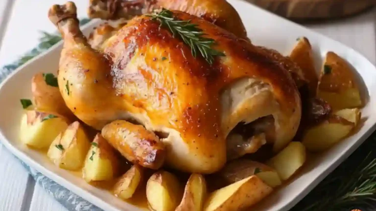 Pollo al horno con papas: la receta de un clásico para disfrutar en casa