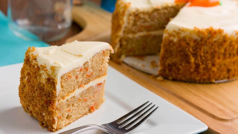 Secreto dulce y sano: así se hace una torta húmeda de zanahoria sin gluten