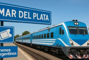 Cuánto cuesta un pasaje de tren de Buenos Aires a Mar del Plata en temporada